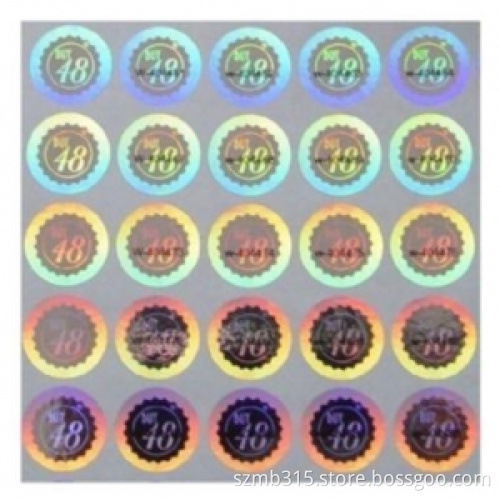 Europe Popular Security Hologram Labels and Stickers